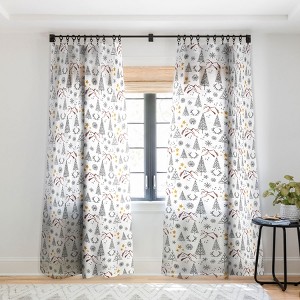 Marta Barragan Camarasa Modern Farmhouse I 50" x 84" Single Panel Sheer Window Curtain - Deny Designs. - 1 of 4