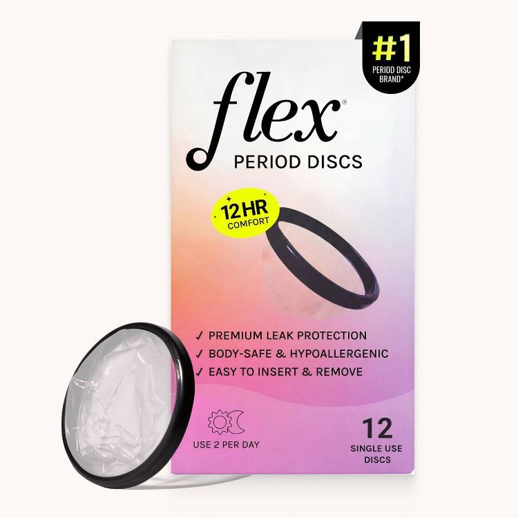 Flex Menstrual Discs, 1 of 9