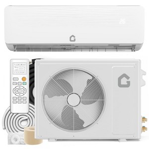 Split Air Conditioner Panel SEER 19 Series 12000BTU 230V R32 Refrigerant High Efficiency Energy Saving Dehumidifying Electric Heating - 1 of 4