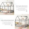 Montessori Floor Bed with House Roof Frame, for Kids - 4 of 4
