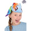 HalloweenCostumes.com One Size Fits Most  Girl  My Little Pony Rainbow Dash Face Headband Accessory, Orange/Blue/Blue - 2 of 4