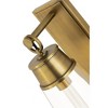 Wentworth Glass Wall Sconce - Modern Design, Dimmable, 1 Bulb, 60W, 7.5" x 16" - 2 of 4