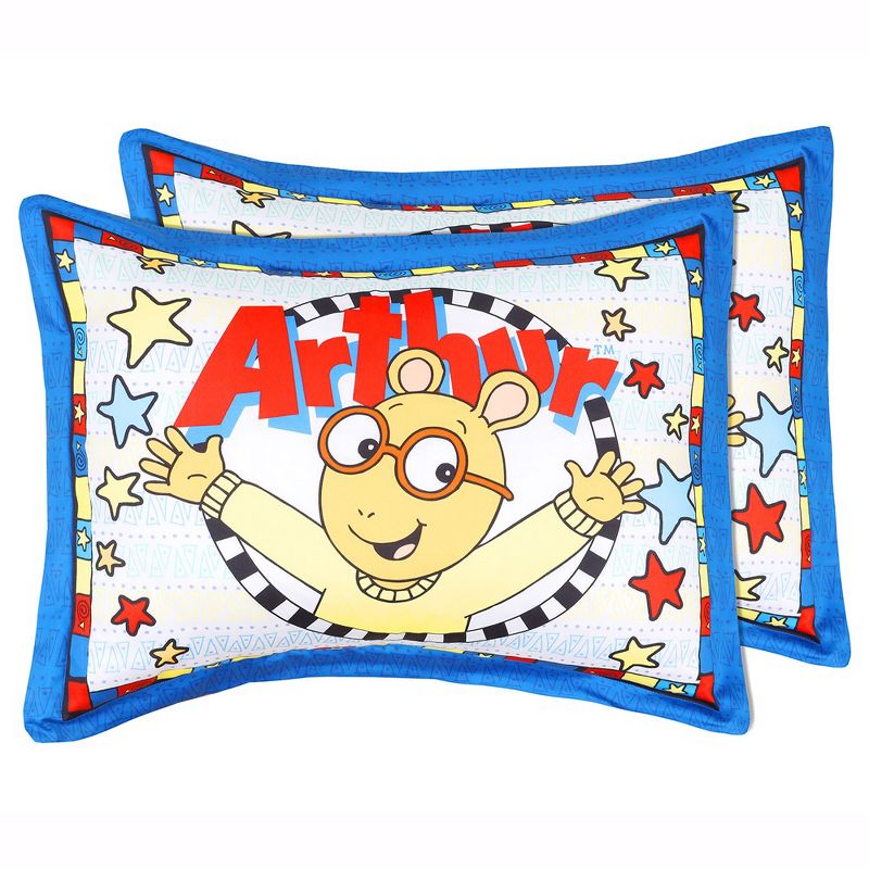 Original Arthur Ultra Soft Comforter/Sham Set for Boys, Girls, Baby, Kids, Toddler, Teen-Say Hey Theme Printed-Cotton Kids Bedding - Twin Size, 3 of 7