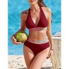 AI'MAGE Women's Bikini Sets High Waisted Swimsuit Two Piece Bathing Suits Push Up Bikini Tummy Control Swimsuits S-XXL - 3 of 3
