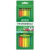 Ticonderoga® Premium Neon Wood No. 2 Pencils with Eraser, 10 Per Pack, 6 Packs - 2 of 4