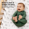 2pk Aereo Fitted Crib Sheets for Boys, Girls, 52x28 Standard Baby Crib Mattress Sheets, Bamboo Viscose Cotton - 3 of 4
