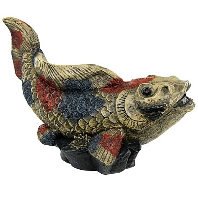 Design Toscano Showa Koi Spitter Piped Statue