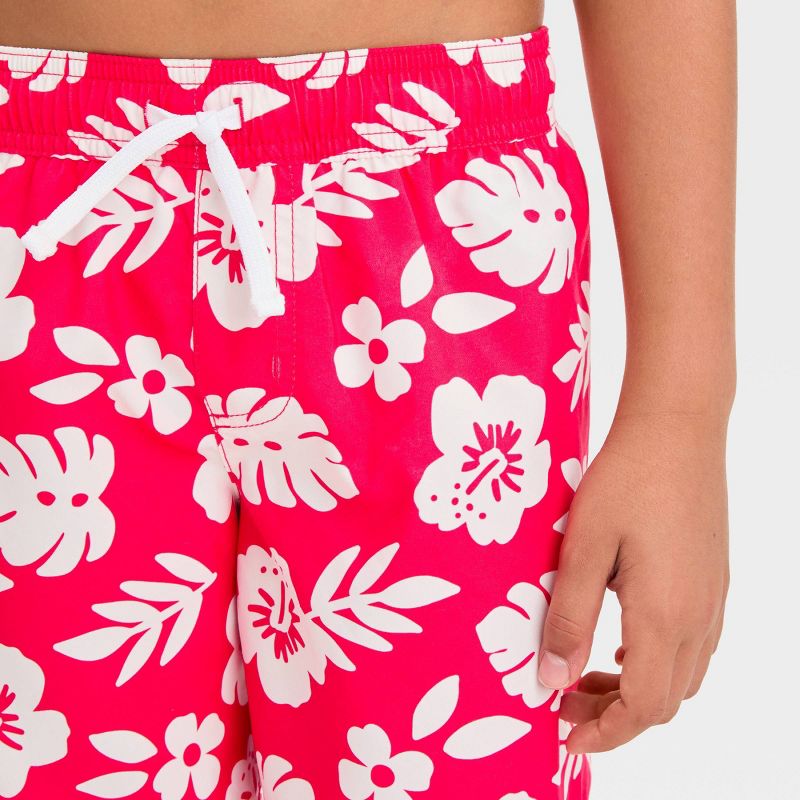 Boys&#39; Floral Hibiscus Printed Swim Shorts - Cat &#38; Jack&#8482;, 3 of 5