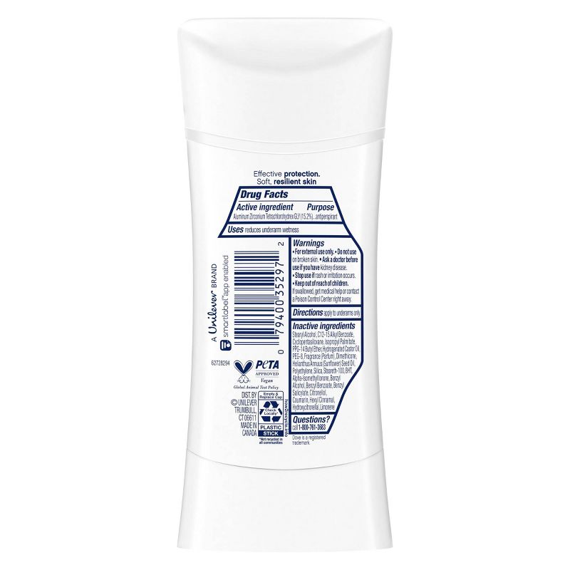 Dove Beauty Advanced Care Cool Essentials Antiperspirant & Deodorant - 2.6oz, 4 of 16