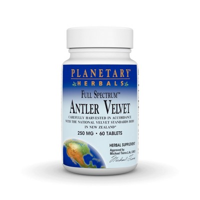 Full Spectrum Antler Velvet by Planetary Herbals  -  60 Tablet
