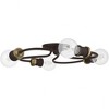 Livex Lighting Bromley 4 - Light Flush Mount in  Bronze/Antique Brass - 4 of 4