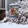 Briarwood Lane Winter Garden Flag 12x18 For Outdoor Wintertime Cardinals For Winter Garden Flag Flags For Outside - 4 of 4