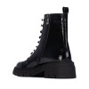 Women's Patent Leather Combat Booties 144296 - 4 of 4