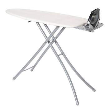 Wide Ironing Board White Metal With Creamy Chai Cover - Room Essentials™ :  Target