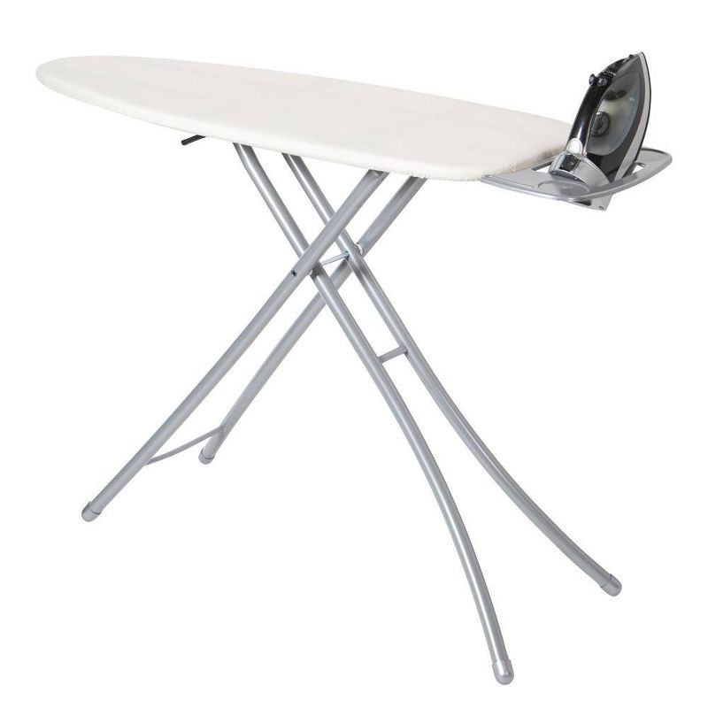 Seymour Home Products Wide Top Ironing Board with Iron Rest Khaki, 1 of 23