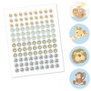 Big Dot of Happiness Noah's Ark - Baby Shower Round Candy Sticker Favors - Labels Fits Chocolate Candy (1 sheet of 108) - 2 of 4