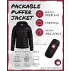 Canada Weather Gear Girls Puffer Jacket - Lightweight Packable Bubble Coat Water Resistant Outerwear Jackets for Girls (7-16) - 3 of 4