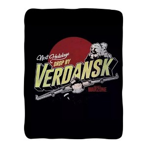 Surreal Entertainment Call of Duty Drop By Verdansk 45 x 60 Inch Fleece Throw Blanket - 1 of 3