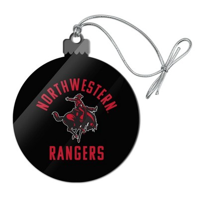 Northwestern Oklahoma State Rangers Acrylic Christmas Tree Holiday Ornament
