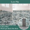 Large Area Rug Rugs for Living Room Non Slip Vintage Washable Rug Ultra-Thin Indoor Retro Medallion Accent Carpet Low Pile Foldable Floor Mat - 2 of 4