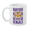 Bayou Bengals Fierce Tiger Ceramic Coffee Mug Novelty Gift Mugs for Coffee Tea and Hot Drinks 11oz White - 3 of 4