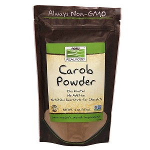 Carob Powder Dry Roasted by Now Foods  -  12 oz Powder - 1 of 2