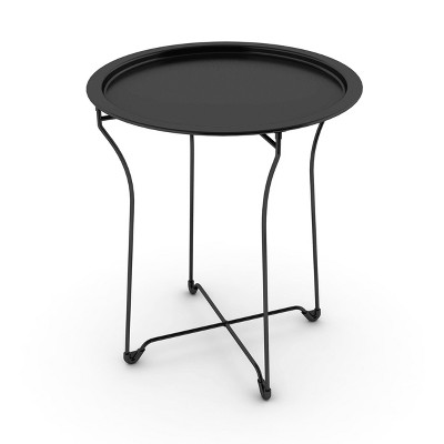 End Table Metal Black - Atlantic