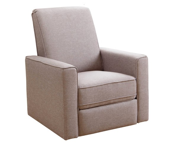 Hermosa Swivel Glider Recliner Soft Taupe - Abbyson Living