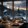 LNC Lucivagus Modern Luxury Unique Crystal Integrated LED Chandelier/Island Pendant Lights,Gold,1/5Light,4in/14.5in/35..8in - 4 of 4