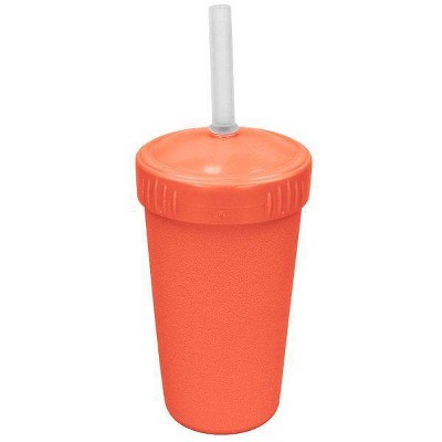 Re-Play 10 fl oz Recycled Straw Cup with Silicone No-Pull-Out Straw -  Lavender