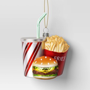 Christmas Glass Fast Food Ornament - Wondershop™ - 1 of 3