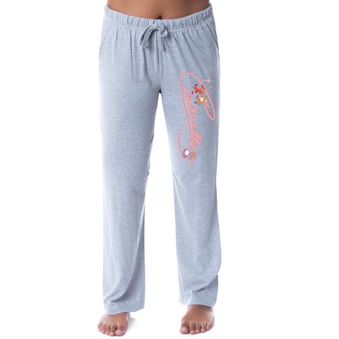 Looney Tunes Womens' Tweety Bird Puddy Tat Character Sleep Pajama Pants (xl)  Grey : Target