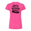 Women's - Marvel - Avengers Merry Marching Society Fitted Graphic T-Shirt - 2 of 3