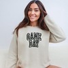 Simply Sage Market Women's Graphic Sweatshirt Embroidered Game Day Arched - image 2 of 3