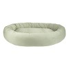 Arlee Home & Pet Orbit Orthopedic Chew Resistant Eco-Friendly Memory Foam Dog Bolster Bed - Cobblestone - XL - 2 of 4