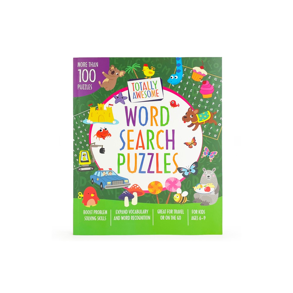 Totally Awesome Word Search Puzzles - by Parragon Books (Paperback)