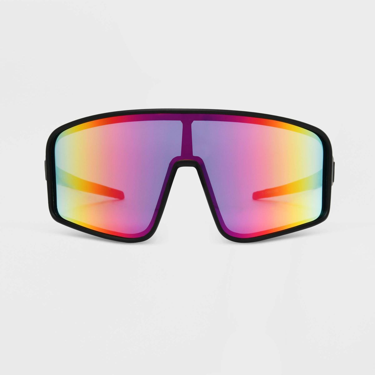 Women's Rubberized Plastic Shield Sunglasses - All In Motion™