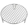 Unique Bargains Stainless Steel Barbecue Grill Net Round Cooling Rack Silver - 3 of 4