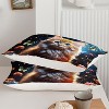 Boersma Cat Comforter Set Queen Size, 3D Animals Flowers Bedding Set, Cat Lovers Quilt Bed Set for Girls Kids Teens - 3 of 4