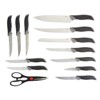 Oster Lingbergh 14 Piece Stainless Steel Cutlery Knife Set with Pine Wood Block - 4 of 4