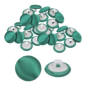 Unique Bargains Bridal Wedding Dress Suit DIY Satin Shiny Sewing Buttons 30 Pcs - 1 of 4