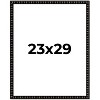 PosterPalooza | 23x29 Bamboo Picture Frame, UV Acrylic, 4 Finishes - Brown, Black, Gold, and Natural - 2 of 4