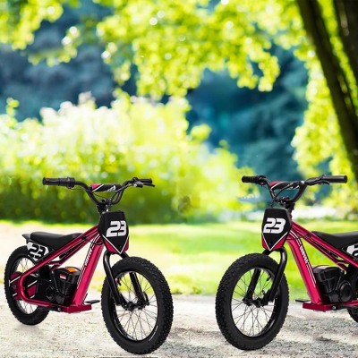 Dirt Bike for Kids, Motorcycle, 16 Inch Balance Bike for Ages 6-12,Christmas Gift