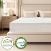 SUBRTEX 3 Inch Gel Memory Foam Mattress Topper with Removable Fitted Cover, Cooling Soft & Breathable, White - image 4 of 4