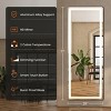 SEVOBAL Full Length Mirrors Multi Position Reflection Accent Full Length Mirrors For Modern Bedroom Living Room, Silver, 70"*0.9"*25.5" - 4 of 4