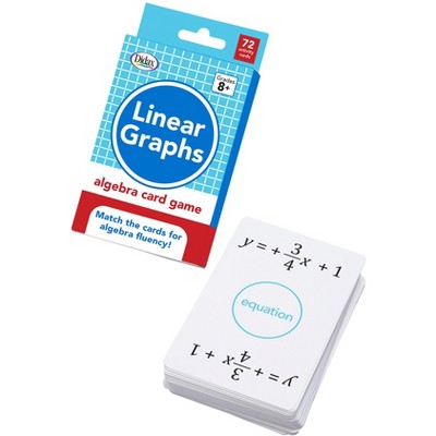 Didax Linear Graphs Algebra Card Game