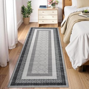 Fulvari Washable Modern Area Rugs for Living Room Abstract Soft Non-Slip Low-Pile Rug for Bedroom Dining Room Entryway - 1 of 4