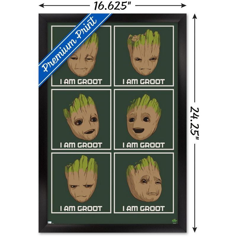 Trends International Marvel I Am Groot: Season 2 - I Am Groot Framed Wall Poster Prints, 3 of 7