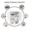 LOVSON White Over-The-Toilet Storage Cabinet - Wooden Bathroom Space Saver with Shelves, Organizer for Small Bathrooms - 4 of 4
