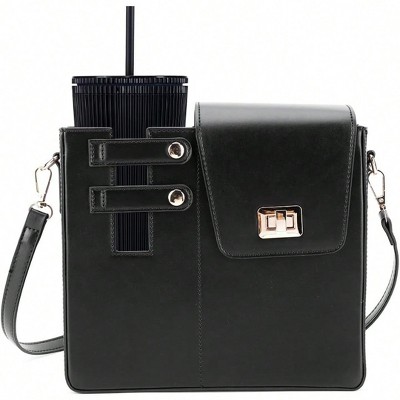BABYYER Crossbody Bags for Women Water Cup Purse with Cup Holder Outdoor Portable Crossbody Cup Holder Bag Water Bottle Purse
